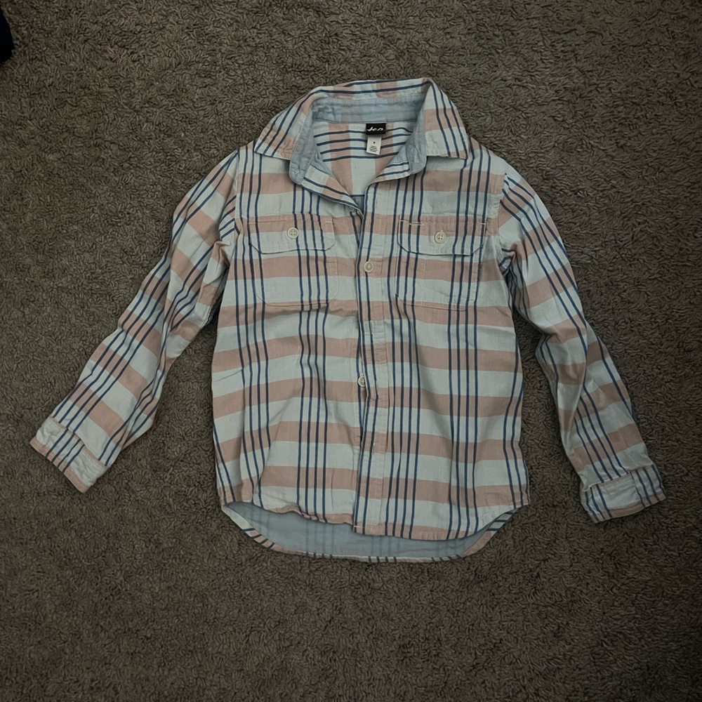 Tea boys button down